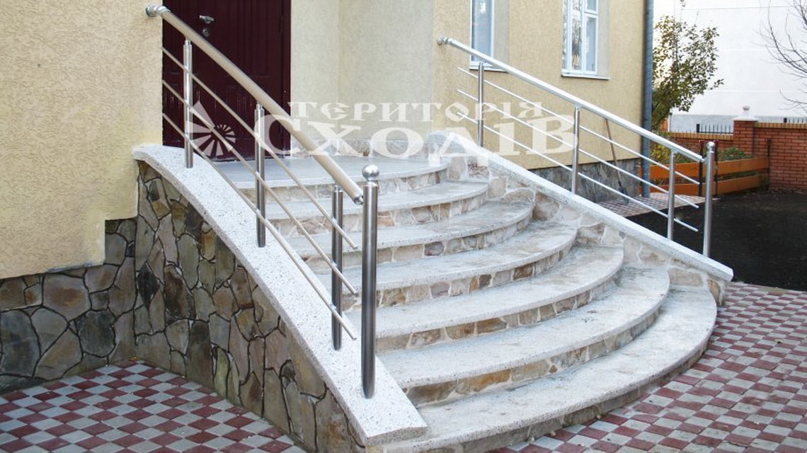 Ремонт лестниц из камня